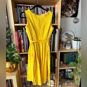 Yellow Lindy Bop Dress